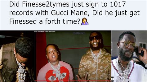 i finessed your b gucci|Gucci Mane .